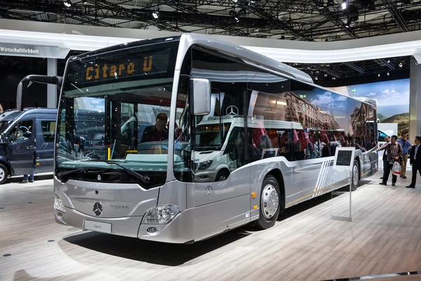 Mercedes Benz Citaro at the 65th IAA Commercial Vehicles 2014 in Hannover, Germany — Stock Photo, Image