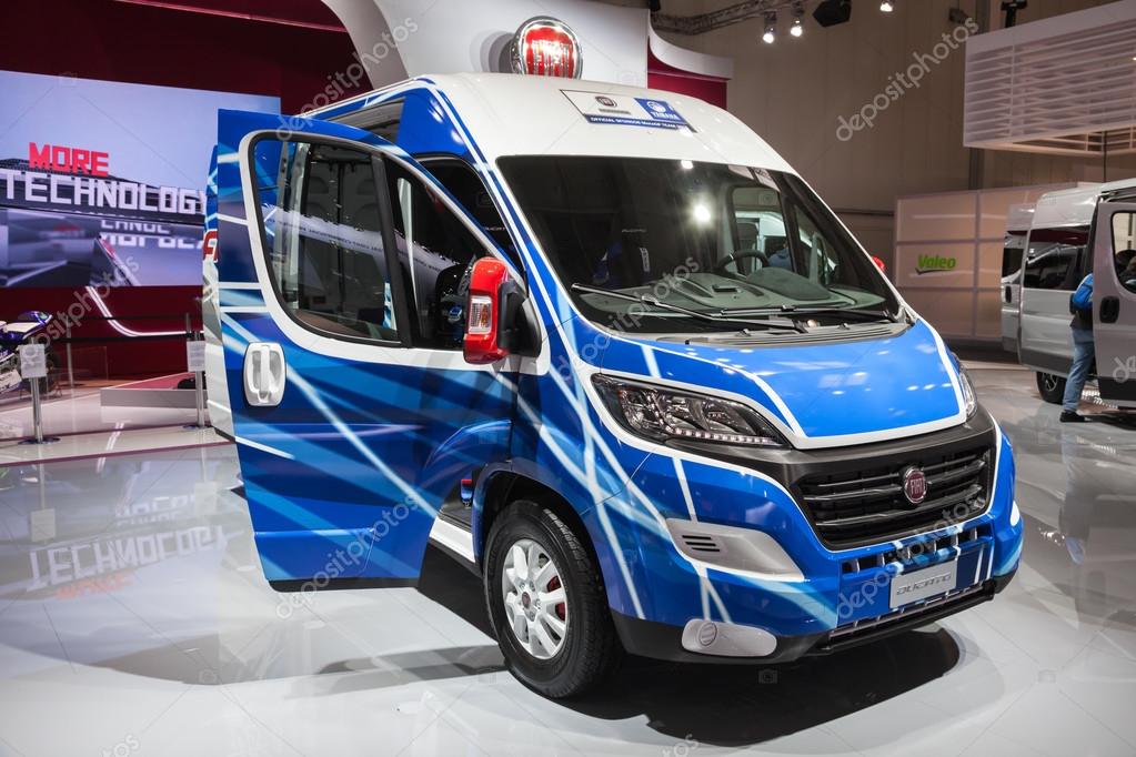 New Fiat Ducato Van at the 65th IAA Commercial Vehicles Fair 2014