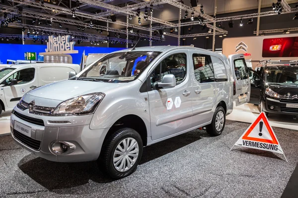 New Citroen Berlingo 4x4 Van at the 65th IAA Commercial Vehicles fair 2014 in Hannover, Germany — Stock Photo, Image