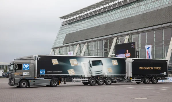 ZF Innovation Truck at the 65th IAA Commercial Vehicles Fair 2014 in Hannover, Germany — Stock Photo, Image
