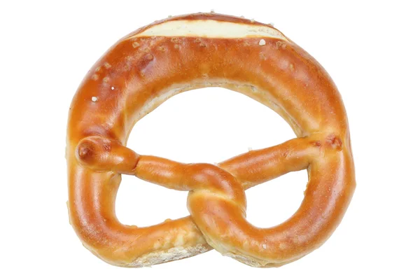 Pretzel isolato su sfondo bianco — Foto Stock