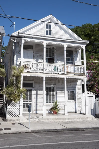Houten huis in Key West, Florida, Verenigde Staten — Stockfoto