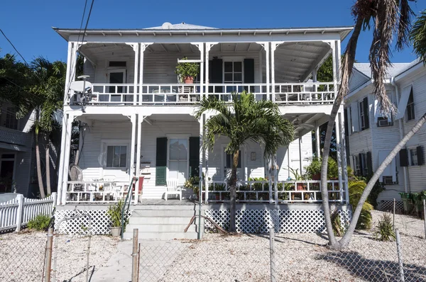 Houten huis in Key West, Florida, Verenigde Staten — Stockfoto