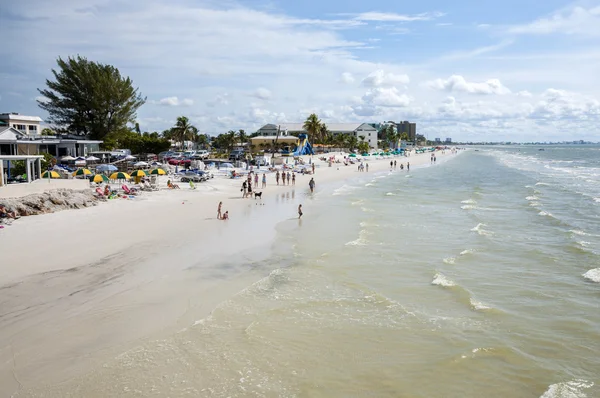 Golf van Mexico strand in Naples, Florida — Stockfoto