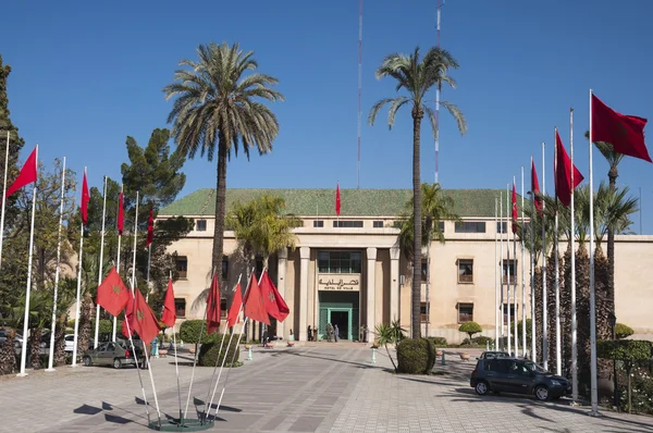 MARRAKESH, MOROCCO - NOV 21: Câmara Municipal de Marraquexe. 21 de novembro de 2008 em Marraquexe, Marrocos — Fotografia de Stock