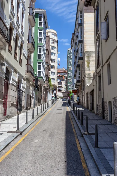 Street in the city of Santander, Cantabria, Spain — Stock Photo, Image