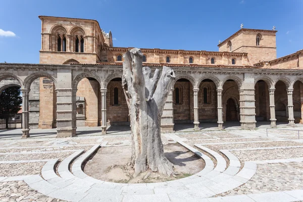 San vicente bazyliki w avila, castilla y leon, Hiszpania — Zdjęcie stockowe