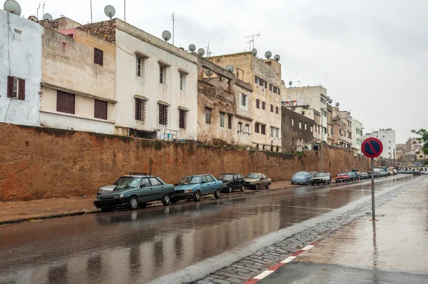 Calle en la ciudad Essaouira, Marruecos, África — Foto de Stock