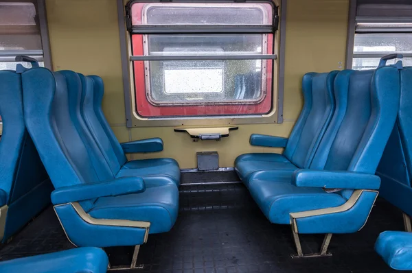 Interior of the moroccan train — Stock Photo, Image