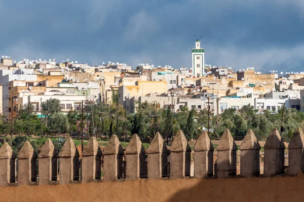 Vista sulla città vecchia di Fez, Marocco, Africa — Foto Stock