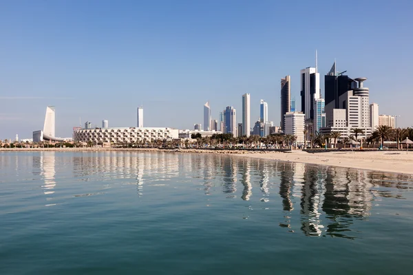 Panoramę miasta Kuwejt, Środkowy wschód — Zdjęcie stockowe