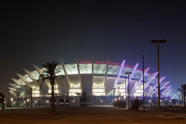 Estádio Internacional Jaber A-Ahmad na área de Ardhiyah da cidade do Kuwait. 9 de dezembro de 2014 no Kuwait, Oriente Médio — Fotografia de Stock