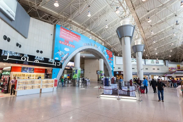 Aéroport de Koweït Arrivée Zone Hall des départs. 12 décembre 2014 à Koweït, Moyen-Orient — Photo
