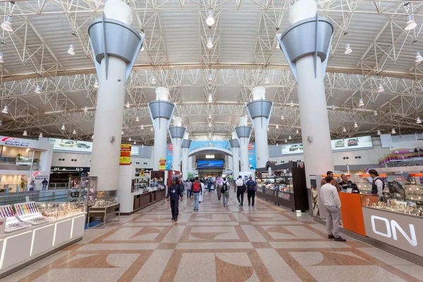 Flughafen Kuwait City Check In Zone Abflughalle. 12. Dezember 2014 in Kuwait, Naher Osten — Stockfoto