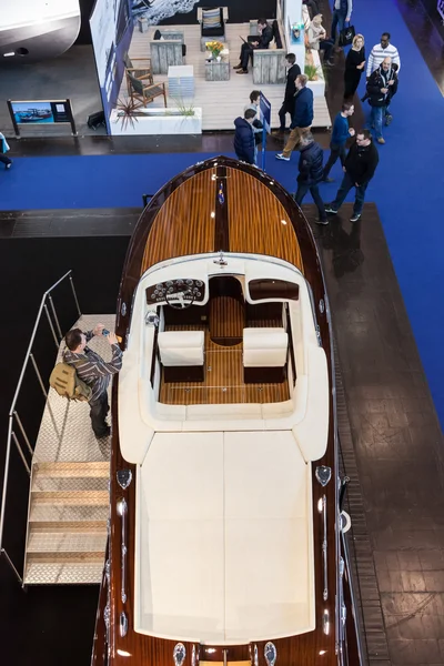 Boot Duesseldorf 2015 - la plus grande exposition de yachting et de sports nautiques au monde. 25 janvier 2015 à Duesseldorf, Allemagne — Photo