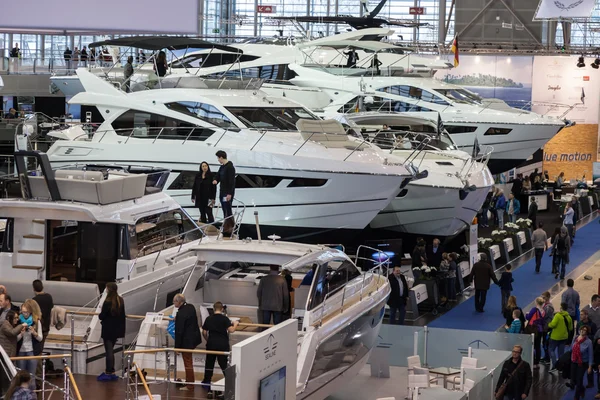 Boot Duesseldorf 2015 - la plus grande exposition de yachting et de sports nautiques au monde. 25 janvier 2015 à Duesseldorf, Allemagne — Photo