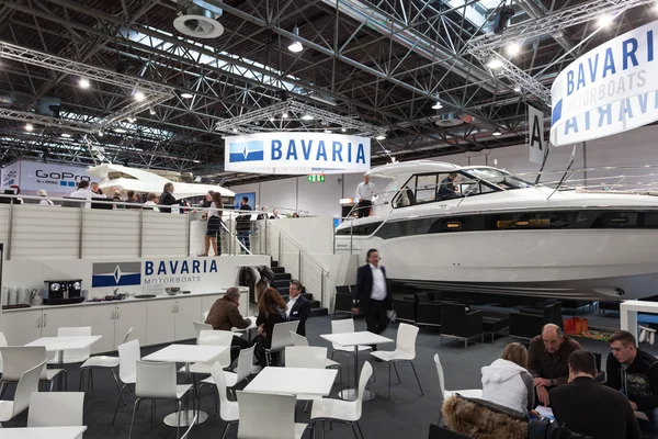 Boot duesseldorf 2015 - die weltgrößte Yacht- und Wassersportmesse. 25. Januar 2015 in Düsseldorf, Deutschland — Stockfoto