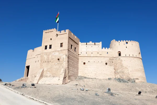 Fortaleza histórica en Fujairah, Emiratos Árabes Unidos — Foto de Stock