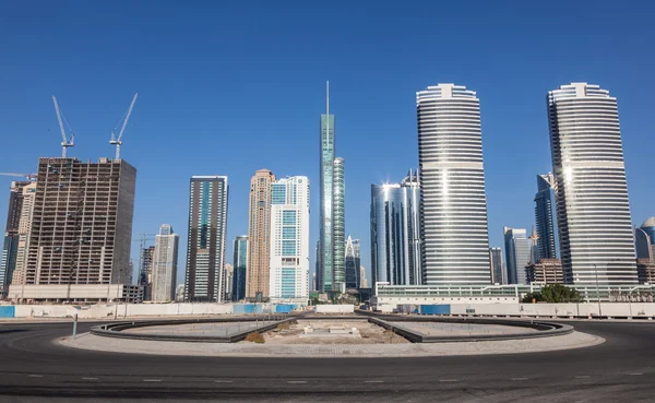 Jumeirah Lakes Towers em Dubai, Emirados Árabes Unidos — Fotografia de Stock