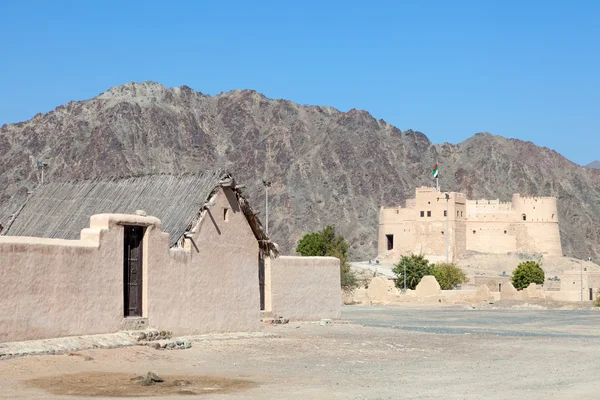 Zabytkowy fort w Fudżajra, Zjednoczone Emiraty Arabskie — Zdjęcie stockowe