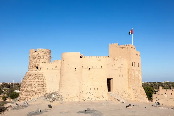 Zabytkowy fort w Fudżajra, Zjednoczone Emiraty Arabskie — Zdjęcie stockowe