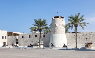 Historic fort and museum in Umm Al Quwain, United Arab Emirates clipart