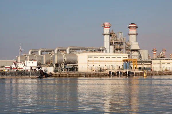 Power station in Ras Al Khaimah, United Arab Emirates — Stock Photo, Image