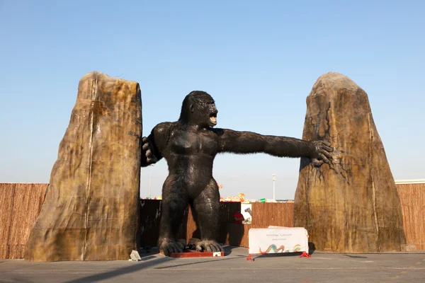 Dubai, Förenade Arabemiraten - Dec 18: King Kong på Global Village i Dubai. 18 december 2014 i Dubai, Förenade Arabemiraten — Stockfoto