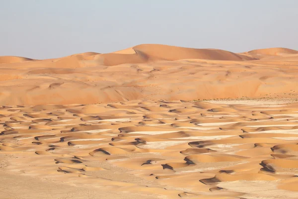 Moreeb wydmy w obszarze Liwa Oasis, Emirat z Abu Dhabi, Zjednoczone Emiraty Arabskie — Zdjęcie stockowe