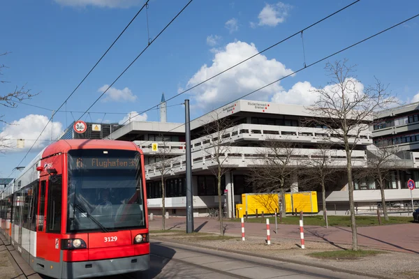 Tranvía en la Universidad de Bremen — Foto de Stock