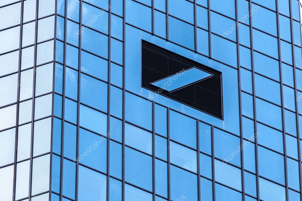 FRANKFURT, GERMANY - APR 19: Deutsche Bank headquarter building in the city of Frankfurt Main. April 19, 2015 in Frankfurt, German