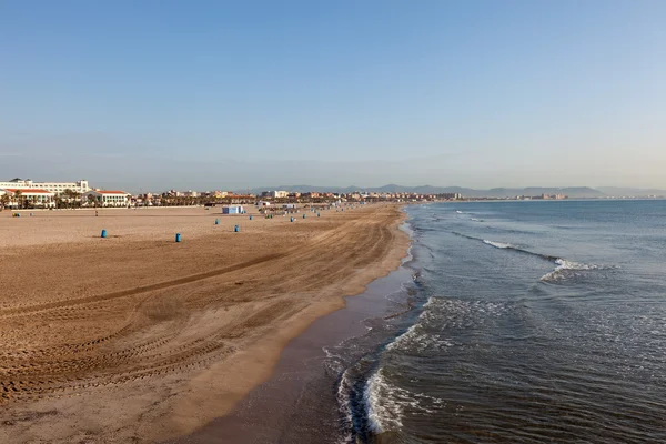 Beach in Valencia, Spain — Stock Photo, Image