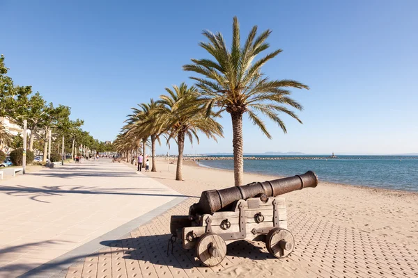 Promenade in Rosen, Spanien — Stockfoto