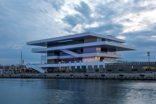 Bâtiment de la Coupe des Amériques en Valence, Espagne — Photo