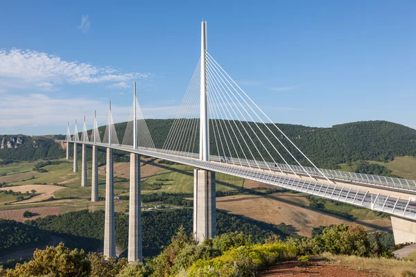 The Millau Viaduct in France — Stock Photo, Image