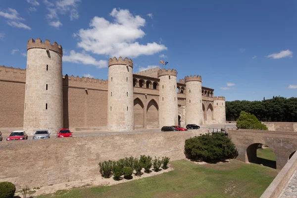 Pałac aljaferia w Saragossie — Zdjęcie stockowe