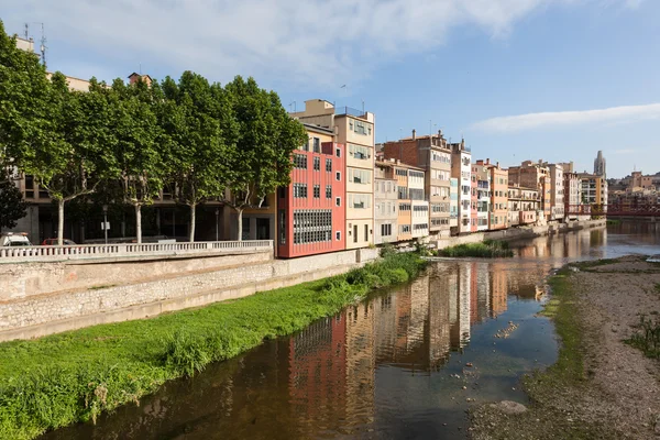 Old town of Girona, Spain — Stockfoto