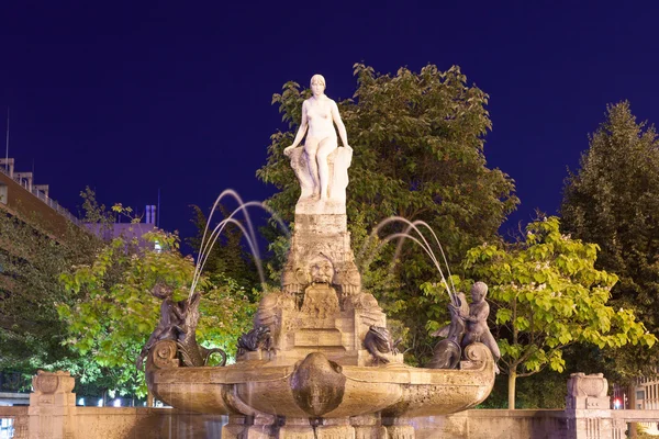 Fountain of Myth in Frankfurt Main, Germany — Stock Photo, Image