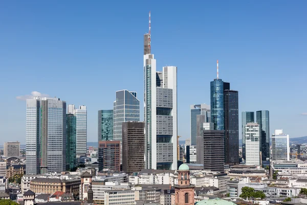 Frankfurt Main centrum, Duitsland — Stockfoto