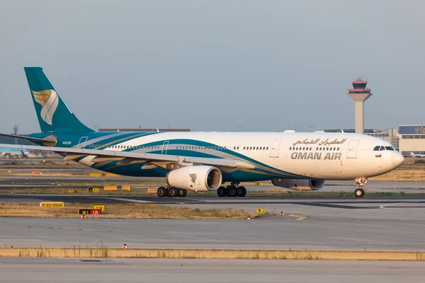 Airbus A330-300 of the Oman Air — Zdjęcie stockowe