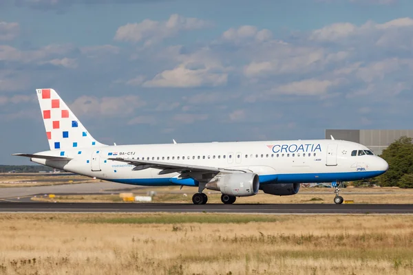 Chorwacja Airlines Airbus A320 — Zdjęcie stockowe