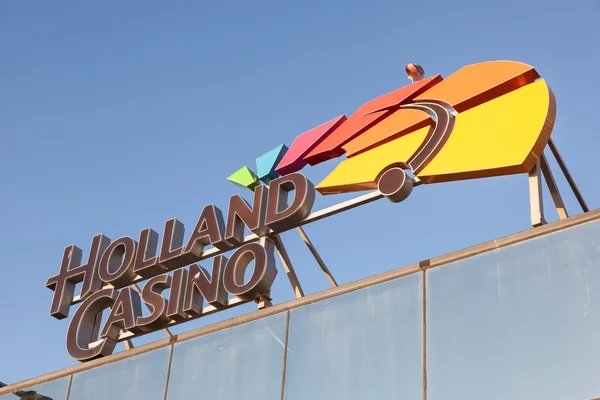 Holland Casino sign — Stock Photo, Image