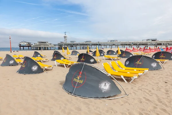 Plage à Scheveningen, Hollande — Photo