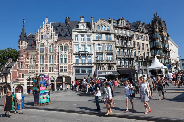 City of Brussels, Belgium — 图库照片