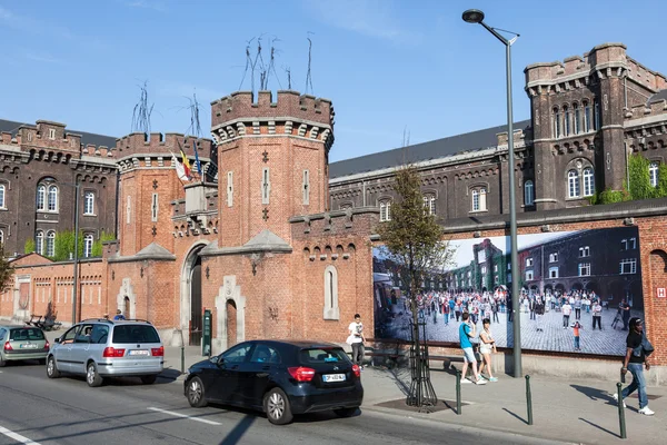 Refugee Center in Brussels, Belgium — 图库照片