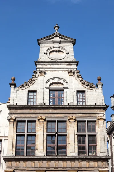 Traditional belgian architecture in Brussels — стокове фото