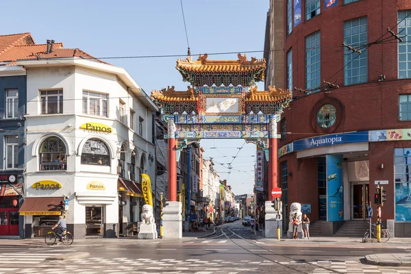 China town in Antwerp, Belgium — Zdjęcie stockowe