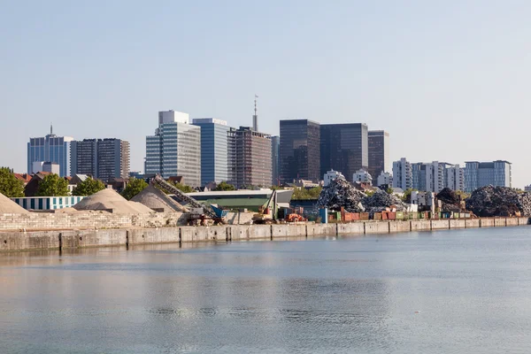 Skyline von Brüssel, Belgien — Stockfoto