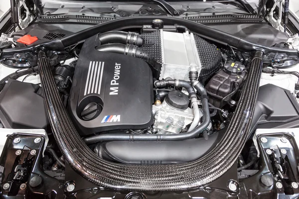 BMW M series motor at the IAA 2015 — Stock Photo, Image