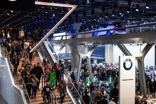 Estande BMW no IAA 2015 em Frankfurt Main — Fotografia de Stock